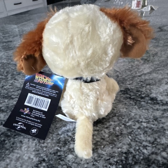 Back to the Future Einstein Plush 6"-7" Chibi Dog Stuffed Animal Toy NEW NWT - Picture 6 of 9